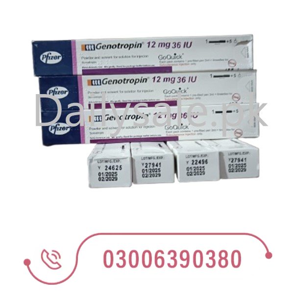Genotropin 12 Mg Injection In Pakistan