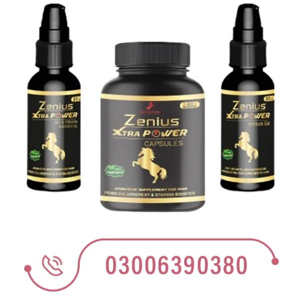 Zenius Xtra Oil 50 ml Xtra Power Capsules In Pakistan