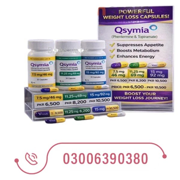 Qsymia Weight Loss Capsules In Pakistan