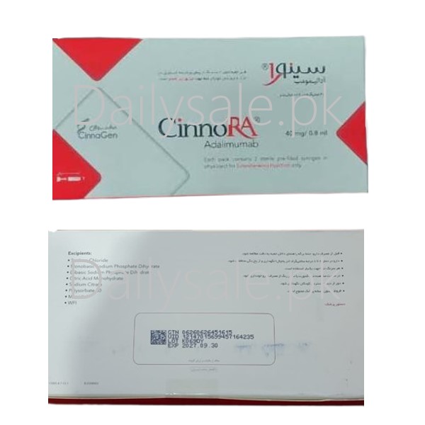 Cinnora Injection 40 Mg In Pakistan thumbnail 2