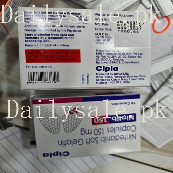 Nintedanib Soft Gelatin Capsules 150 Mg In Pakistan thumbnail 2